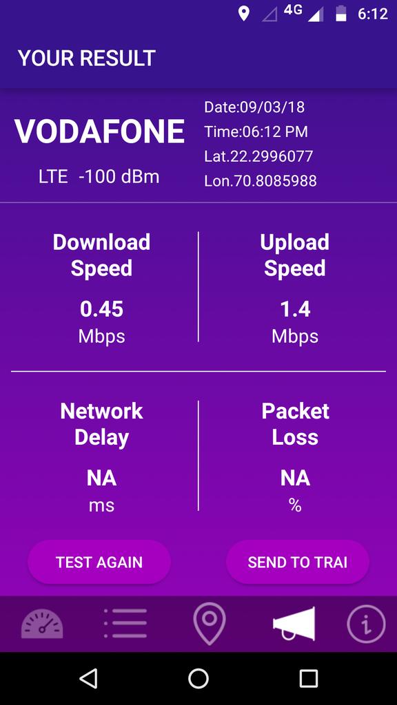 iam_mayurpadia's tweet photo. Is this #supernet4g speed? @VodafoneIN @TRAI https://t.co/JCMZ57FFNj