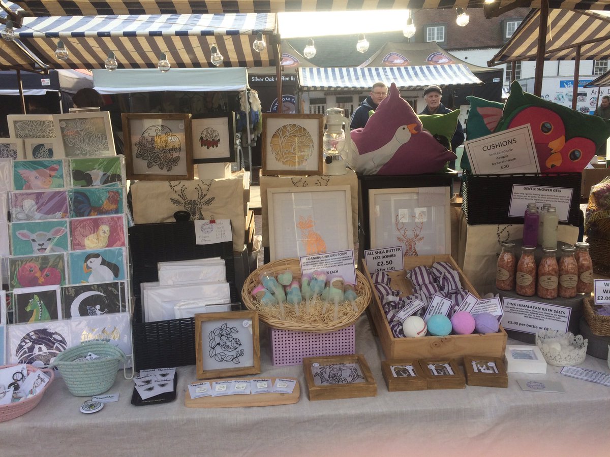 PaperLilac's tweet image. I've got a Special offer of £25 for my  large framed prints and new #vegan #bubbleoff products for you tomorrow @ElyMarkets ideal gifts for #MothersDay2018