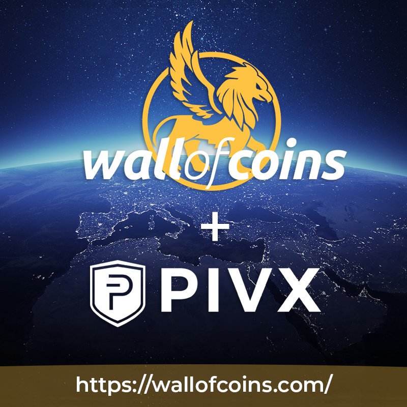 pivx_fr's tweet photo. PIVX a été officiellement listé sur la bourse d’échanges @WallofCoins !

Wall of Coins est connue dans l’industrie comme une plateforme web qui permet aux utilisateurs d’acheter et de vendre du Bitcoin et du Dash avec un dépôt en cash via un système P2P.

https://t.co/xAGnqkLTqL https://t.co/Bc0wIBs5yB