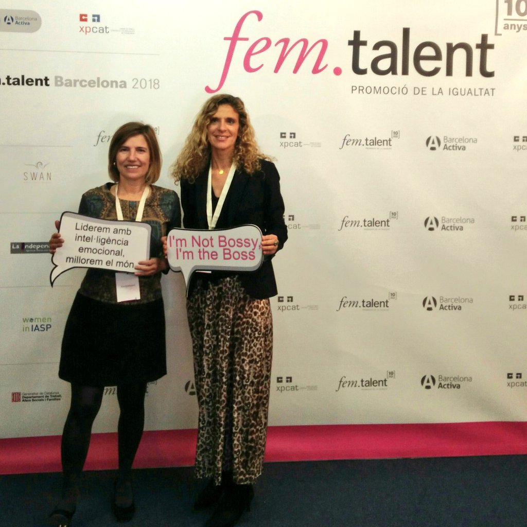 Participamos a 10 anivesario #Iamfemtalent visibilizando el talento  de las #mujeres