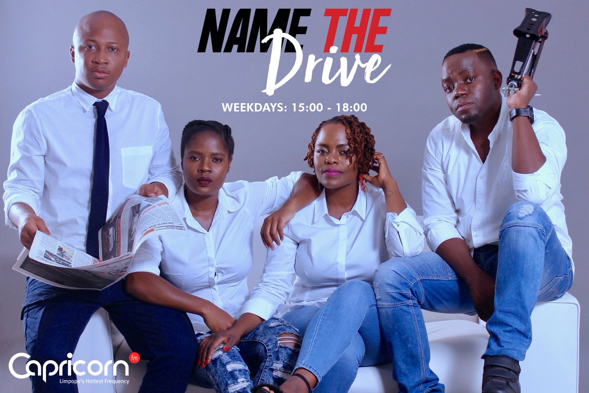 CapricornFM's tweet photo. @DjComplexion & @Mpho_Mashita are waiting to bless you with good music, a killer mix & one hell of a show.
This is #NameTheDrive https://t.co/KSSJtVnbx0