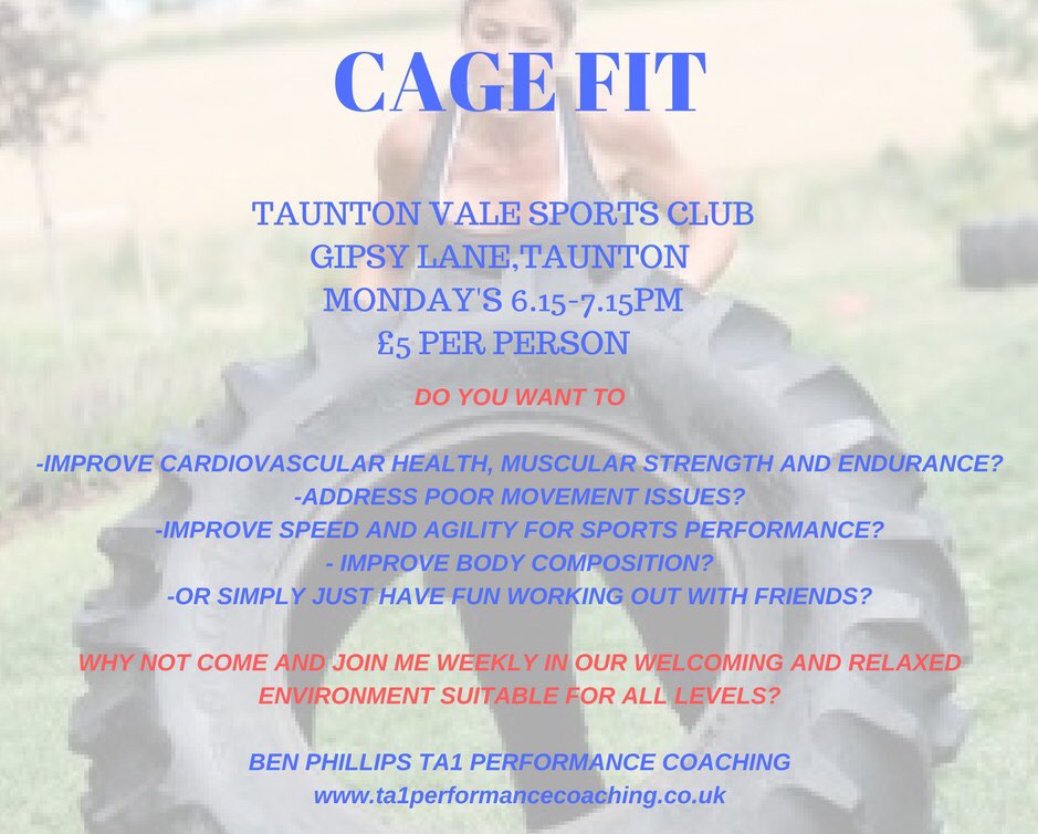ta1performance's tweet photo. Whose joining us next week? 💪🏽
#circuitTraining #taunton #outdoorTraining #fitness #bootcamp https://t.co/IWq9D6RtUi
