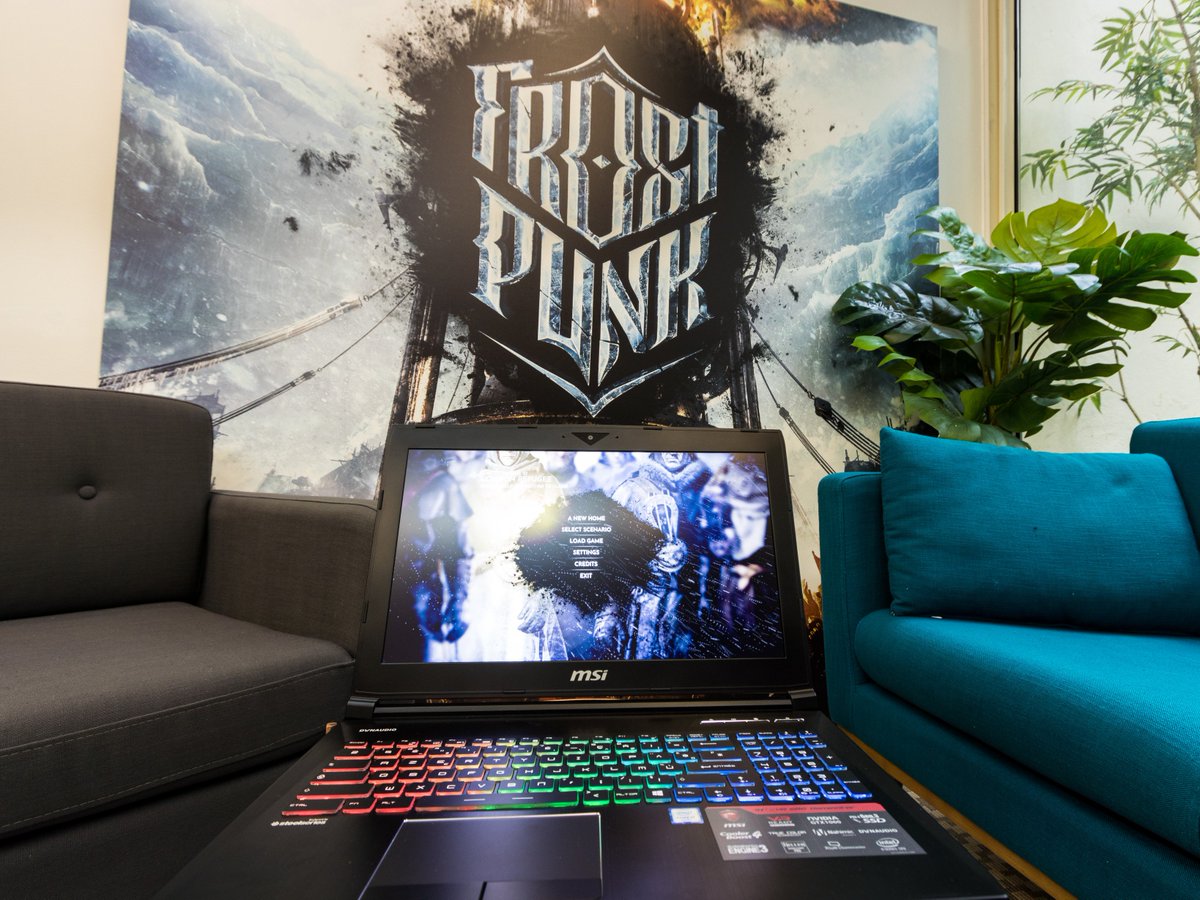 11bitstudios's tweet image. And while you&apos;re all enjoying the brand new #Serenity #Trailer for @frostpunkgame - the game itself is travelling through #France thanks to @msifrance! 

#msigaming | #Frostpunk | #RGB