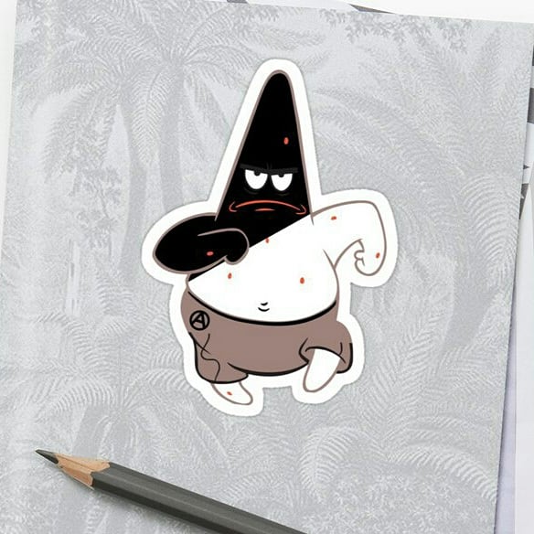 mop99design's tweet photo. Anarcho pacifist #Patrick

#SpongeBob #anarchy #socialism #capitalism #politics #Marx #capital #anarchism #masters #authority #vegan #vegetarian #freedom #free #anonymous #activist #unite #union #oppression #protest #revolution #Bakunin #Kropotkin #TShirt #Sticker #merch #art https://t.co/gh9RDX4fV5