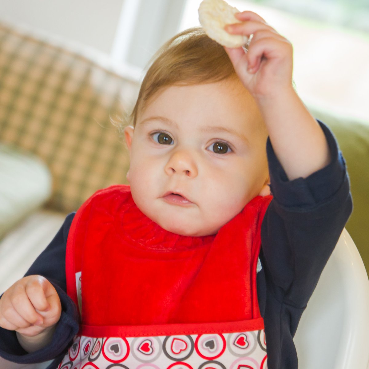 Did you know all our bibs are waterproof? They really will protect your little one from all kinds of spills. bit.ly/2swpFYO