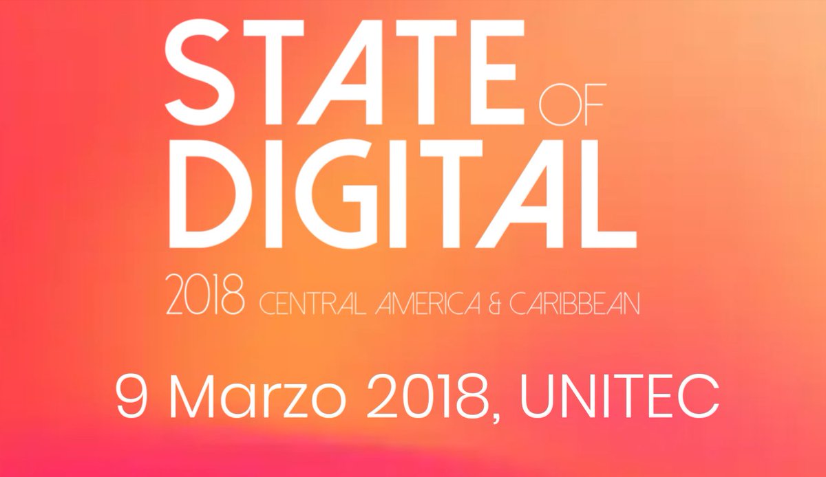 ILBMetrics's tweet photo. Llegó el día del #StateOfDigital2018 edición Honduras. Iniciamos en unos minutos! 🔥🔥🔥
https://t.co/ypJLhQCfVJ https://t.co/1QUCx0KBMl