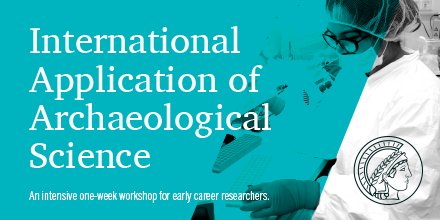 The Department of #Archaeology at the @MPI_SHH will be hosting a week-long workshop on “International Applications of #ArchaeologicalScience” 13-17 March!
Participants from around the world will attend to learn about the latest cutting-edge techniques.
buff.ly/2Fu5KvF