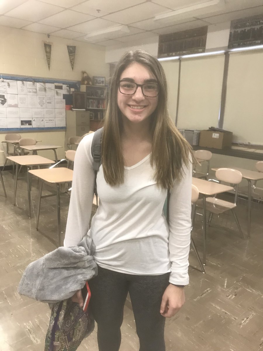 “I started rowing April of 8th grade year. I had no idea what I was doing. I continued rowing during the season of 8th grade &amp; over the summer. In July we won gold in a race. It‘s crazy how much you can improve when you‘re determined to get something done.” Olivia Rotondo, Fr