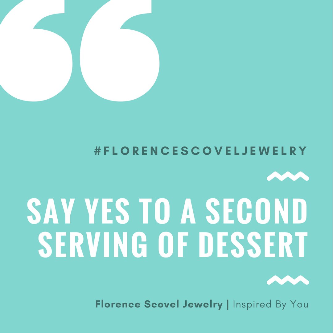 Fl0renceScovel's tweet photo. What's your favorite dessert?! #dessert #happiness #smile #cake #florencescoveljewelry #icecream #jewelry https://t.co/CnEvn4rE4v