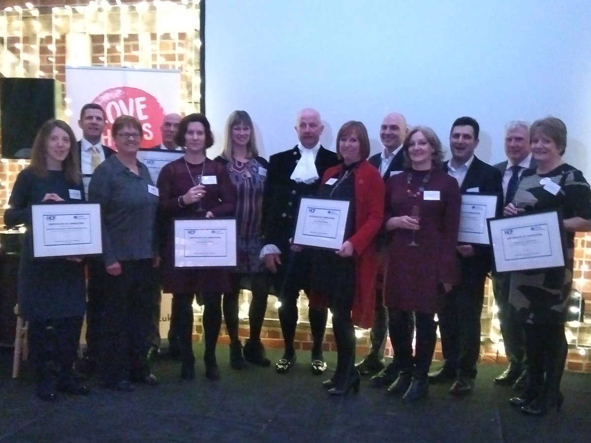 AmandaTincknell's tweet photo. Great evening at #highsheriffawards2018 last night congratulations to everyone on #buildingeffectiveness programme @HertsCommunityF @CranfieldTrust https://t.co/w0GEjhikMp