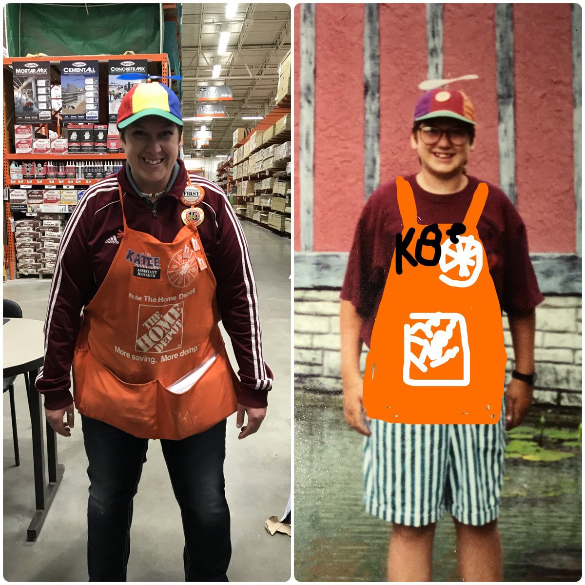 lane_delane's tweet photo. 20 years later, looks the same! ππ @HD_TheShore4912 @AlwaysBWinnen @LindsayLou1212 #twirlyhat #hasntagedaday https://t.co/edO5pkqs5R