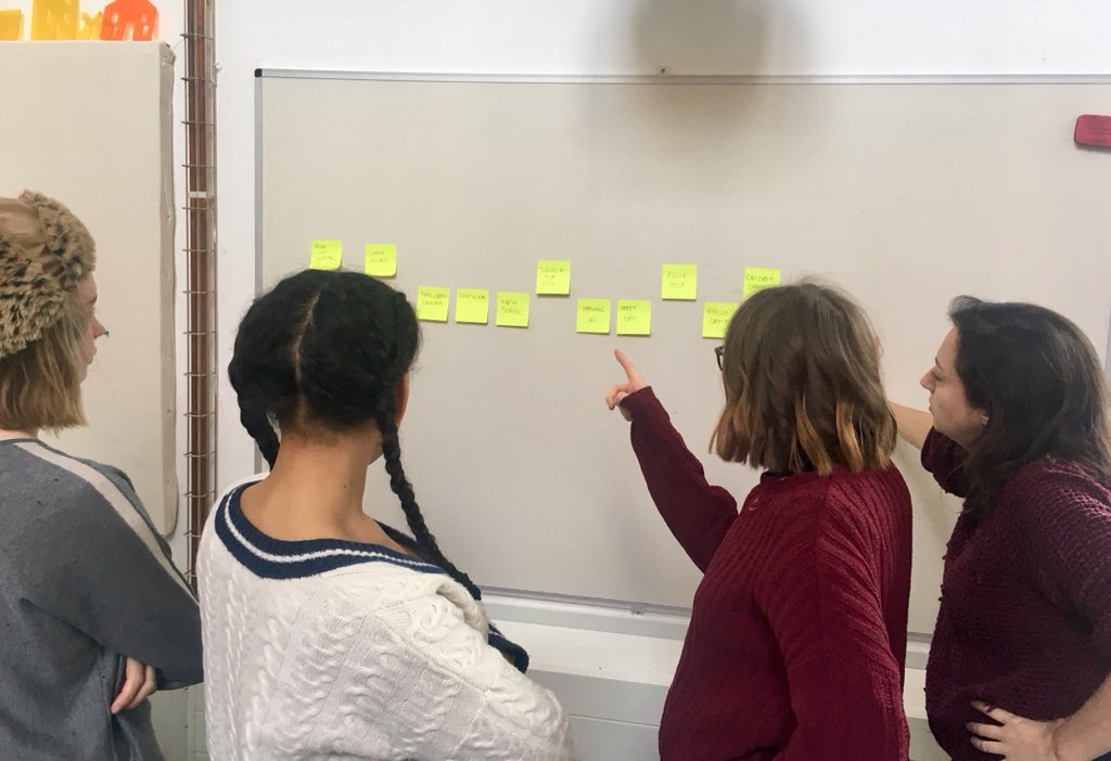 hannaheugenie's tweet image. It’s the final day of our first R&amp;amp;D period for #BITS @PaperMashT. Big thanks to @TricycleTheatre &amp;amp; @YardTheatre for your support this week!