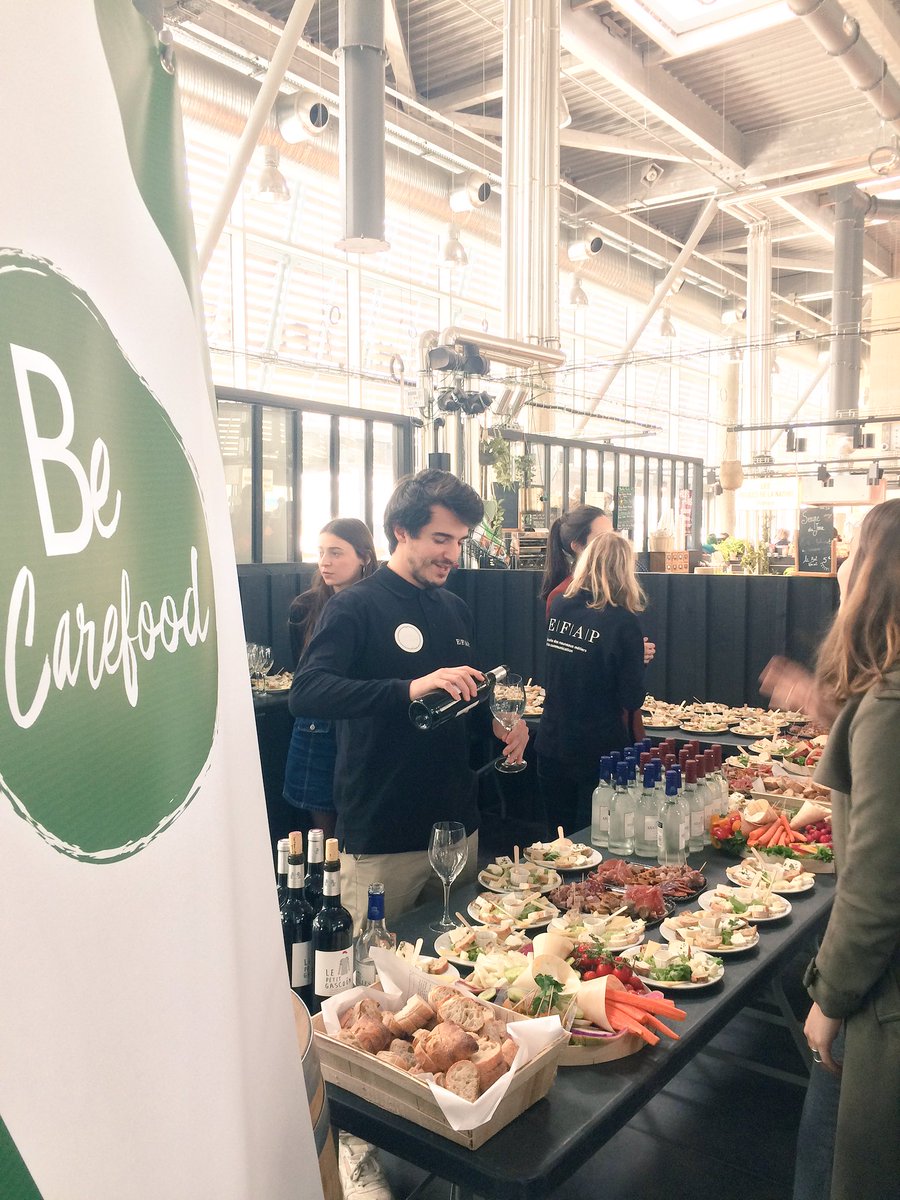 cdicharry1's tweet photo. Matinée #BeCarefood terminée! Rdv à 17h30 pour la seconde partie BtoC / Événement organisé par @soimpact_ avec les élèves du #MBACME de l' @EFAP_ #Bordeaux https://t.co/o6ynQ2E63P
