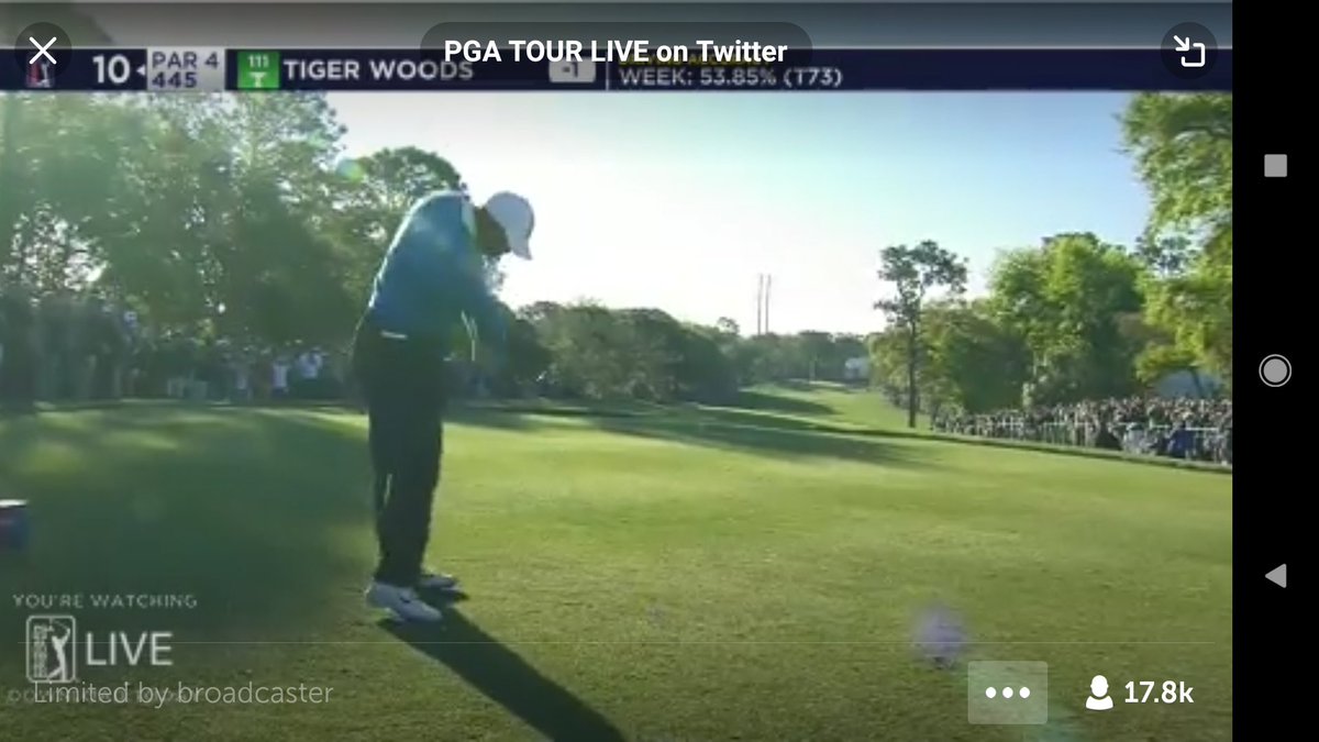 golflevesque's tweet photo. What a great morning workout!
Thanks to @PGATOURLIVE 👍 for extra coverage available in #Canada
Get to watch @TigerWoods morning 2nd round
#PullHook on 1st 🤥
#GoTiger
Go @coreconn #Canada https://t.co/blVEMwlChp