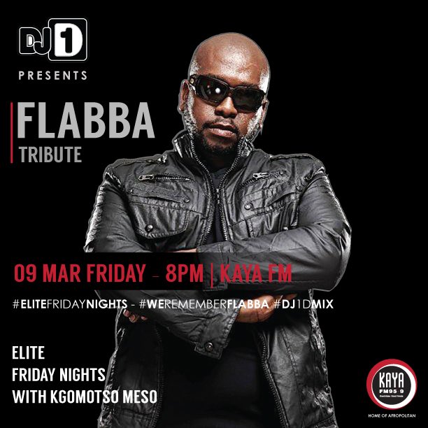 HiphopSection's tweet photo. Tonight @kayafm95dot9 we remember #Flabba - join us on #EliteFridayNights with @Kgomotsomeso for @DJ1D #FlabbaTribute #inthemixwithDj1D #Dj1Dmix #HiphopSection #HiphopMixtape https://t.co/rTytaC030S