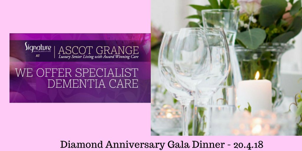 A huge thank you to <a href="/AscotGrange/">SignatureAscot</a> who are supporting our school again by placing an advert in our Diamond Anniversary Gala Dinner programme.