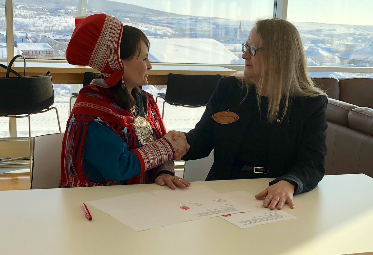 Two important partnerships supporting audiovisual development and co-production between Sami and Indigenous peoples of Canada announced 2day. Sami partner for both is International Sami Film Institute. One with <a href="/CMF_FMC/">Canada Media Fund</a> and the other with <a href="/Telefilm_Canada/">Telefilm Canada</a> and <a href="/nunavutfilm/">Nunavut Film</a>