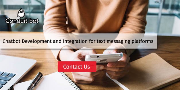 conduit_bot's tweet image. #ChatbotDevelopment and #Integration for all #textmessagingplatforms
Our device agnostic #chatbotdevelopmentservices can work on all major #OSsystems like #Android, #iOS, and #Windows. Read More goo.gl/cZzVCe
Enquire now goo.gl/eaPt1z

Call Us: 022 4120 0384,