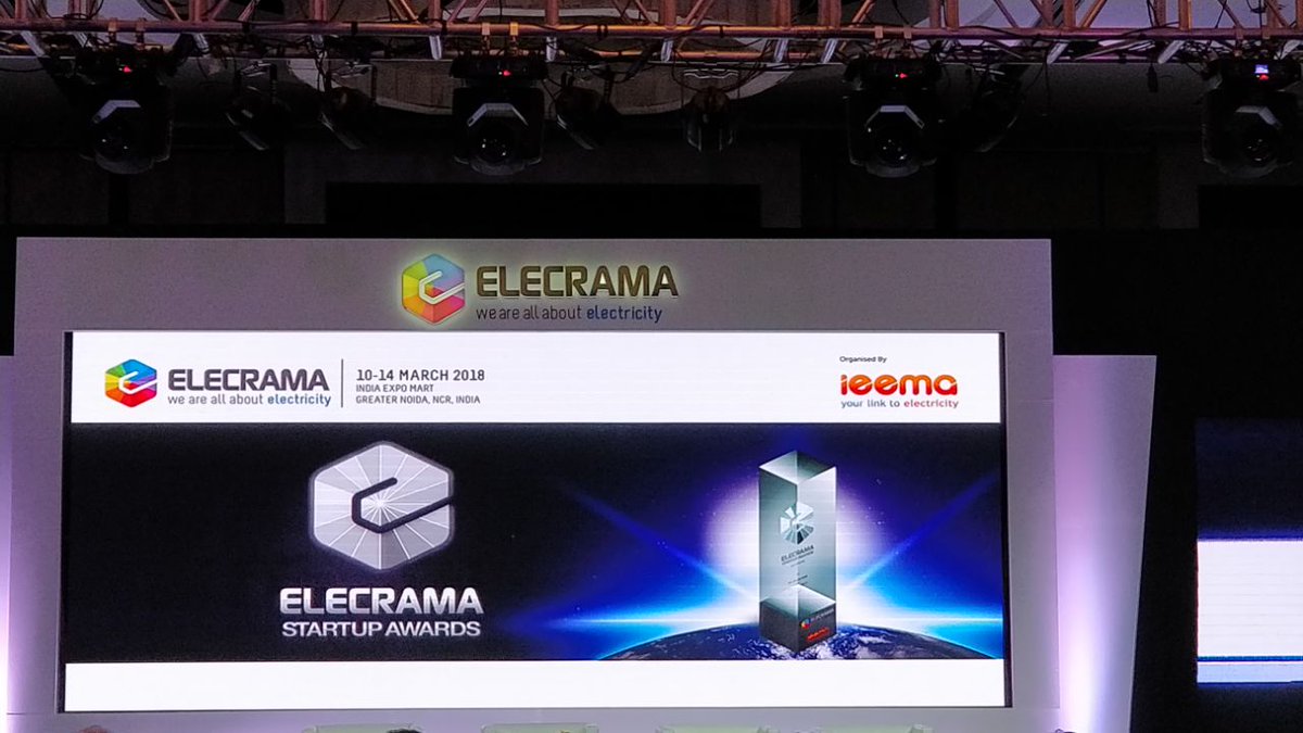 innohabit's tweet photo. Innohabit team is all set for the @ElecramaLive Startup Awards.

#Innohabit #ELECRAM2018 #FutureIsElectric https://t.co/wIpfMNKKkU