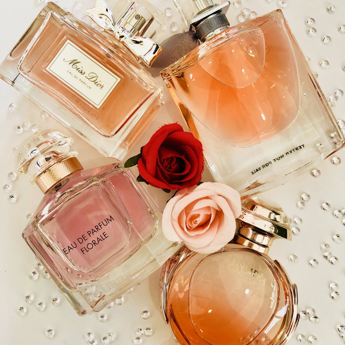 National Fragrance Week is here and we are celebrating in store🎉 comment below what you wear #NationalFragranceWeek #ScentMemories #NFWflatlay