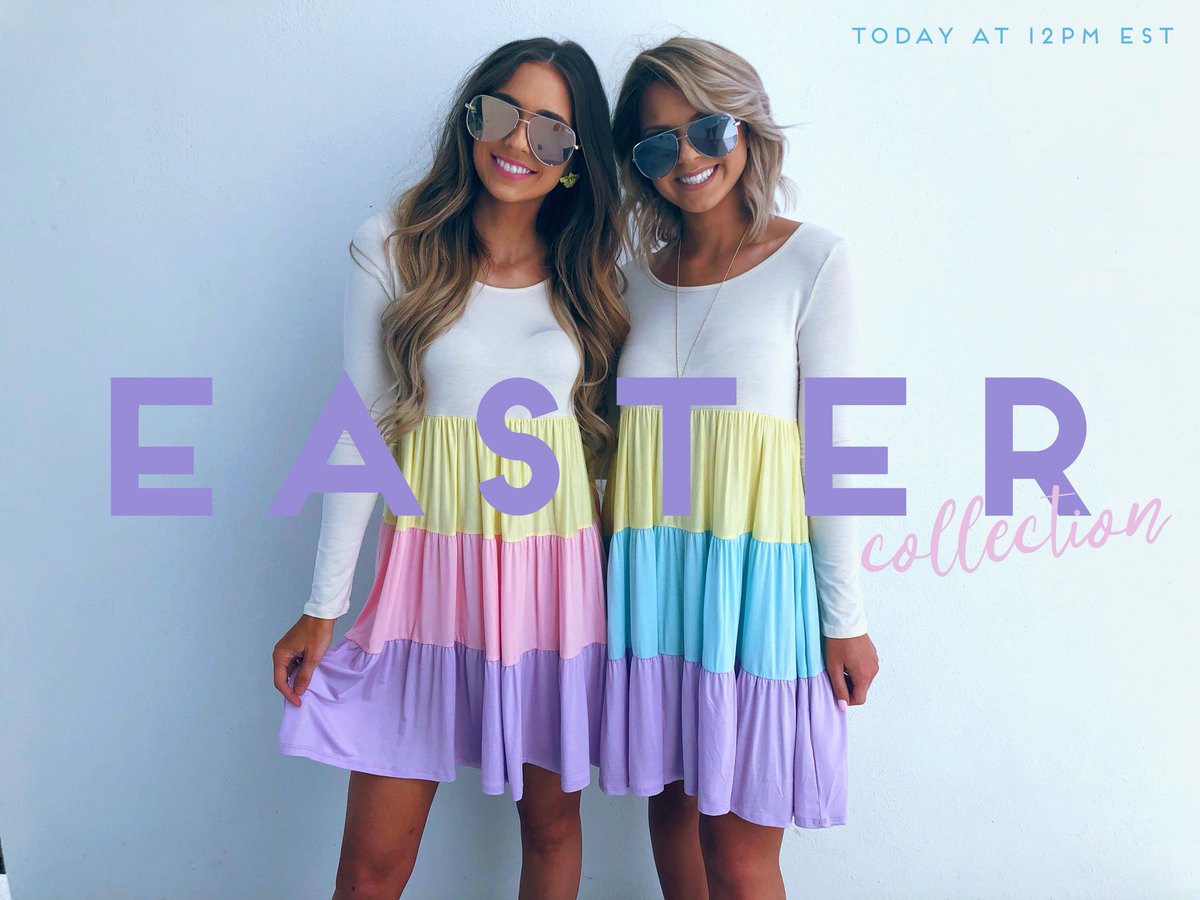 shophopes319's tweet photo. 🐰CONTEST TIME🐰 

🐣RT to win a $25 Hope’s gift card to use towards the launch of our Easter Collection!🐣

🌸Collection drops at 12PM EST🌸

🌼https://t.co/bnG23Si7eE🌼 https://t.co/sIZ5G1tIbx
