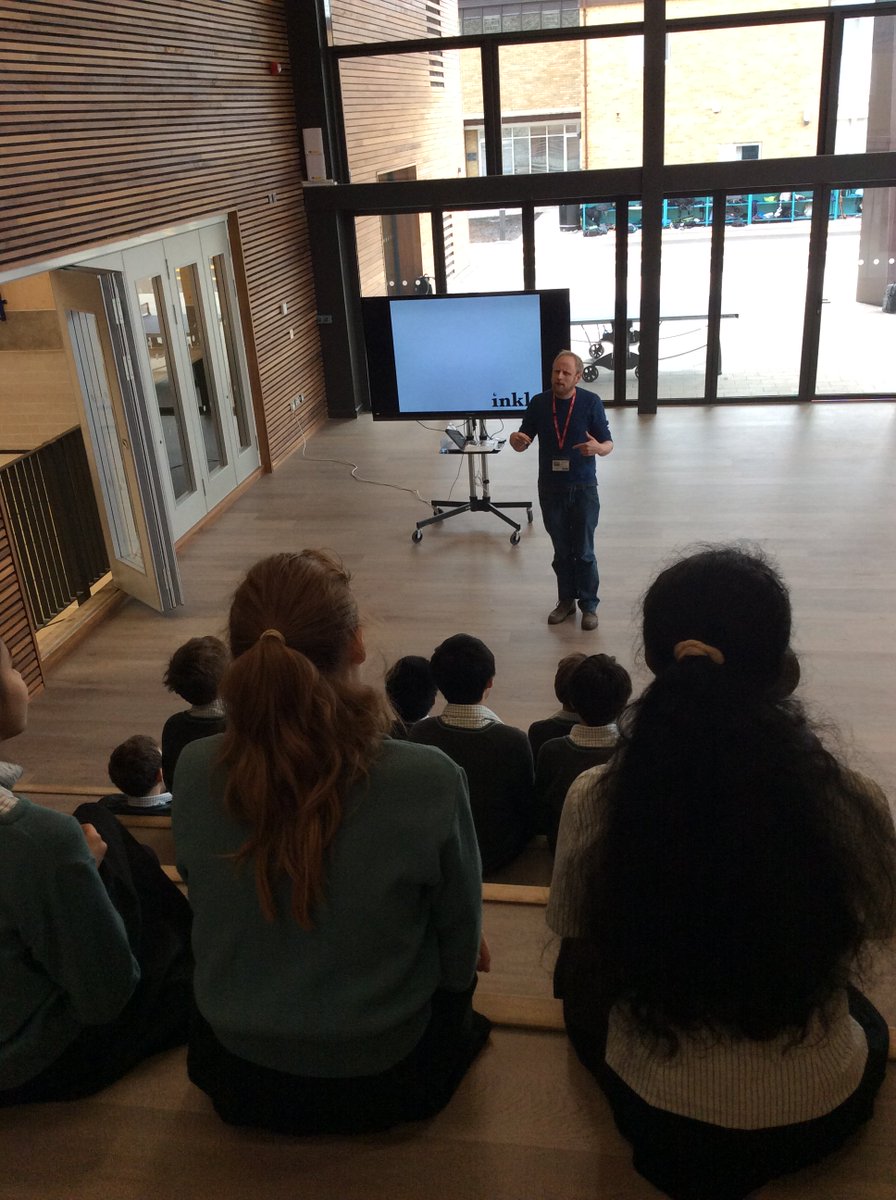 SPFSchools's tweet image. A huge thank you to @joningold for his passionate and engaging talk on co-writing the game &apos;Around the World in 80 days&apos; which won TIME Game of the Year in 2014. It was a particular hit with our Coding Club! #InspireMe #FutureCreator