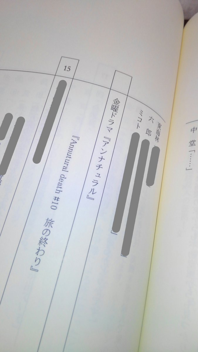 アンナチュラル脚本家による予告ツイと豆知識 3ページ目 Togetter アンナチュラル脚本家による予告ツイと豆知識 3ページ目 Togetter