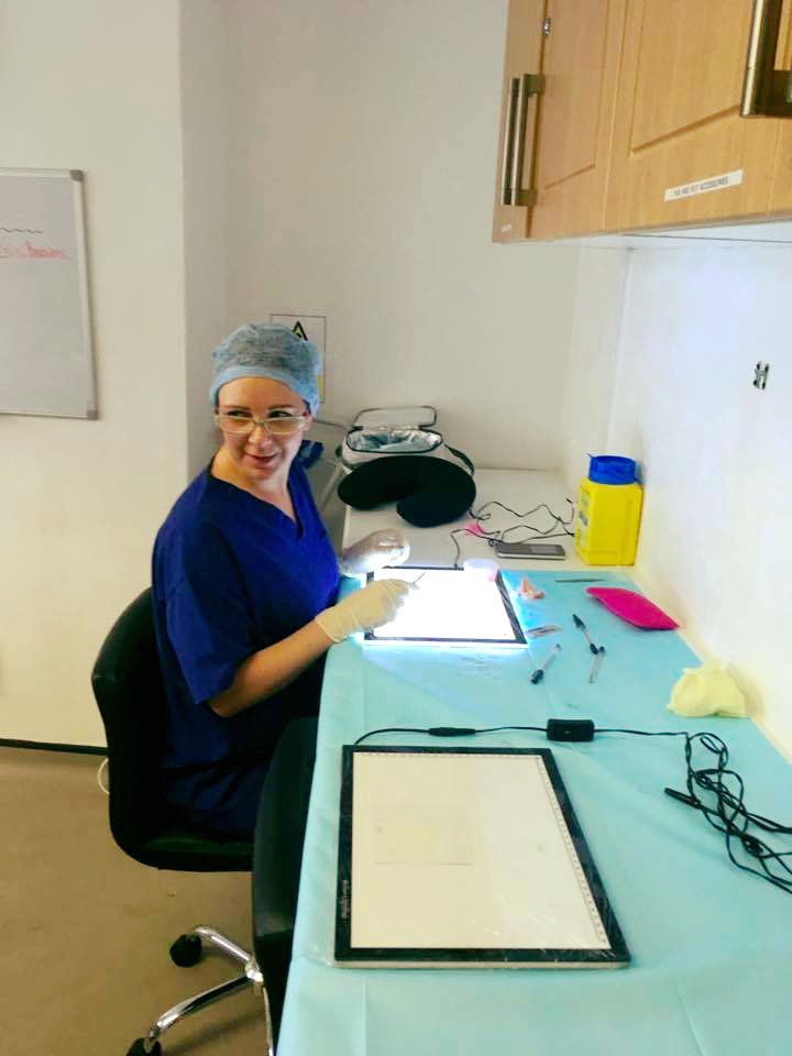 Our amazing team, working hard to make sure our patients are looked after well.