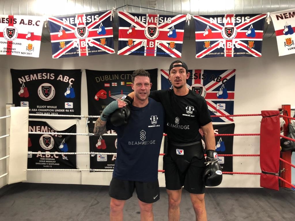 England_Boxing's tweet photo. It's now just two weeks until #SportRelief and our Celebrity Boxers are working really hard on their training. We're getting exciting! #AllAboutGiving #CelebrityBoxing https://t.co/ePUqfe9NBc