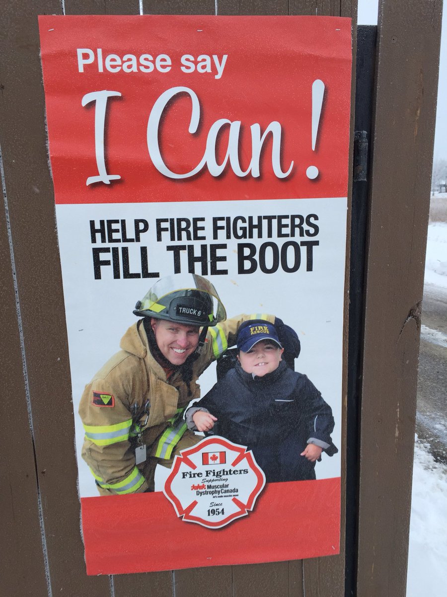 branden_crowe's tweet photo. Trying to stay warm at the annual boot drive for Muscular Dystrophy!! Stop by the Tim’s in Virden and donate!!! https://t.co/0GLMiMf6L3