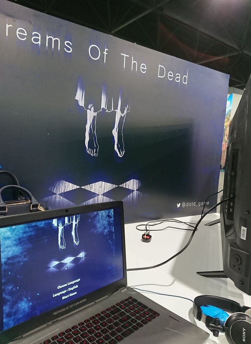 dotd_game's tweet photo. Second day, @GamersConSA 
With poster ;) https://t.co/kWn1ubzGdp