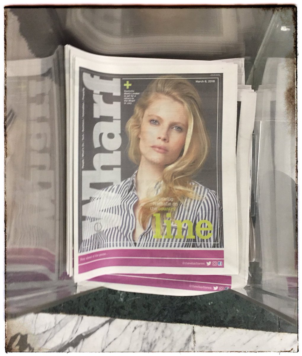 NathalieCCox's tweet image. When you just happen to make the cover of @thewharfnews #CountryLine #TalkingAboutCountry #ShesACoverGirl #CountryMusic #CanaryWharf @CountryLineTV @Boisdale