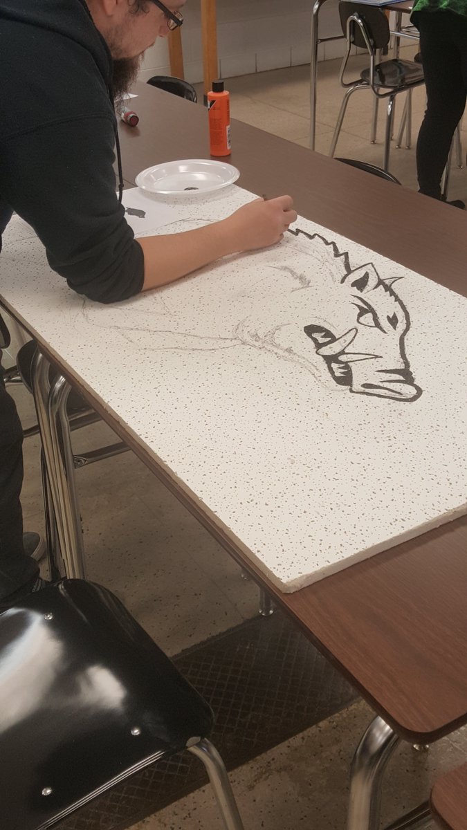 Mojo Avid On Twitter Teachers Avidizing Our Ceiling Tiles During