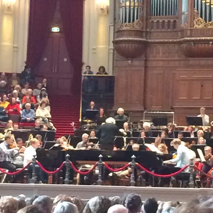 LuvYerButts's tweet photo. @JussenOfficial Today's afternoon performance @Concertgebouw was breathtaking. Thank you for the treat. I'm a new fan! https://t.co/4SCU0zL7Yb