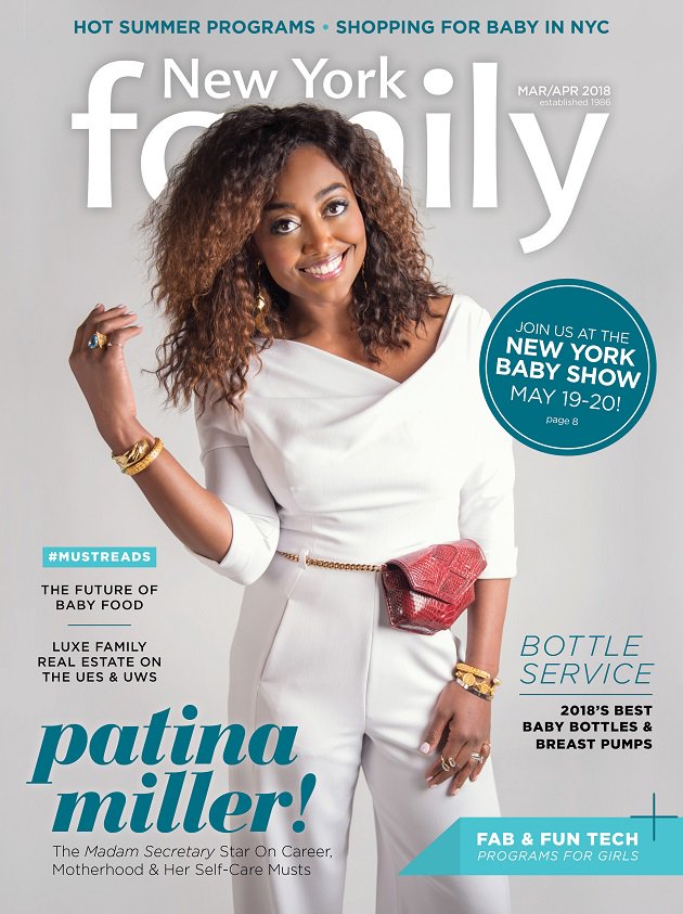 NewYorkFamily's tweet photo. The March/April issue of #NewYorkFamily is here with @MadamSecretary star @patinamiller on the cover! Follow the link to read more: https://t.co/fHQPSfCpnZ https://t.co/cUDxvBYmHG