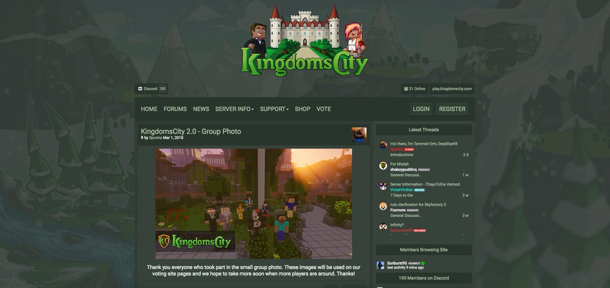 enjin's tweet photo. Featured Friday - Kingdoms City. Sleek looking site with packed with cool nifty features. Kingdoms City is currently waiting to implement Enjin Coin! 

https://t.co/ms6gGEHShV https://t.co/7cj42O26fY