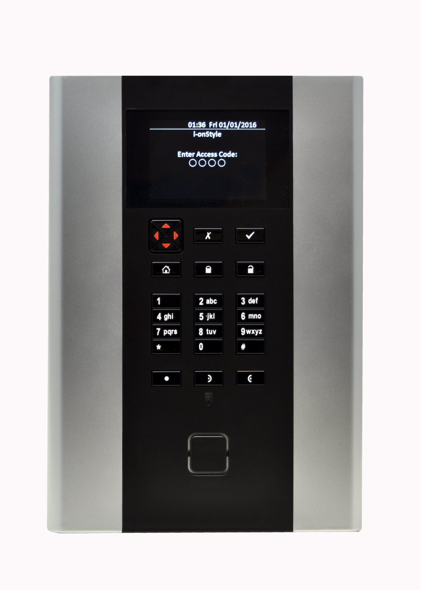 SecurityTP's tweet image. The i-on Style is a 40 zone intruder panel with colour display and low profile keypad, all within a modern casing. It also has social care features and functionality as well as a built-in speaker and a microphone that supports two-way communication

ow.ly/e8Po30ix1sp