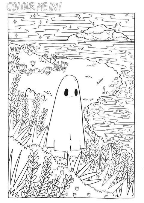 We're not sure of the destination but we're going to try our best to enjoy the journey.

Colouring page from our Colouring Book which is A4 and is available from https://t.co/mkbwOfdVAN 