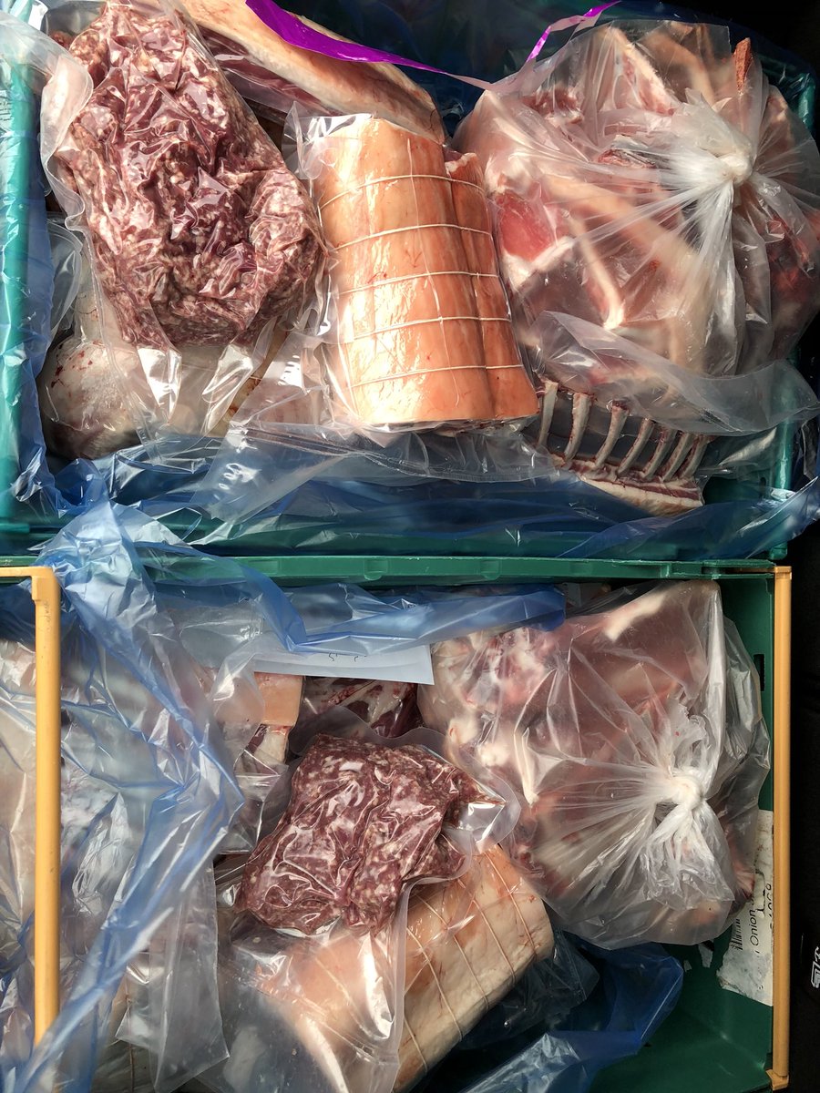 Wiltshire_lambs's tweet photo. @BistroDevizes last delivery of lamb this season. Thank you for supporting #Wiltshirehorn https://t.co/PK8qD9pQeZ