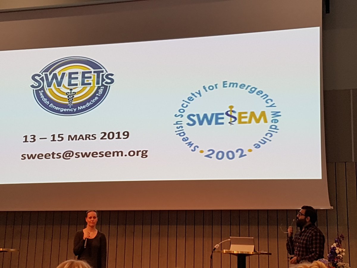 SWESEMjr's tweet photo. #sweets18 går mot sitt slut. Vi i SWESEMjr har haft en fantastisk vecka där vi mött massor av inspirerande akutläkare, lärt oss mycket nytt och fått energi inför kommande år. Vi ser fram emot #SWEETs19 och tycker ni ska lägga in datumet i er kalender redan nu. #SWESEM https://t.co/rLIPYatN44