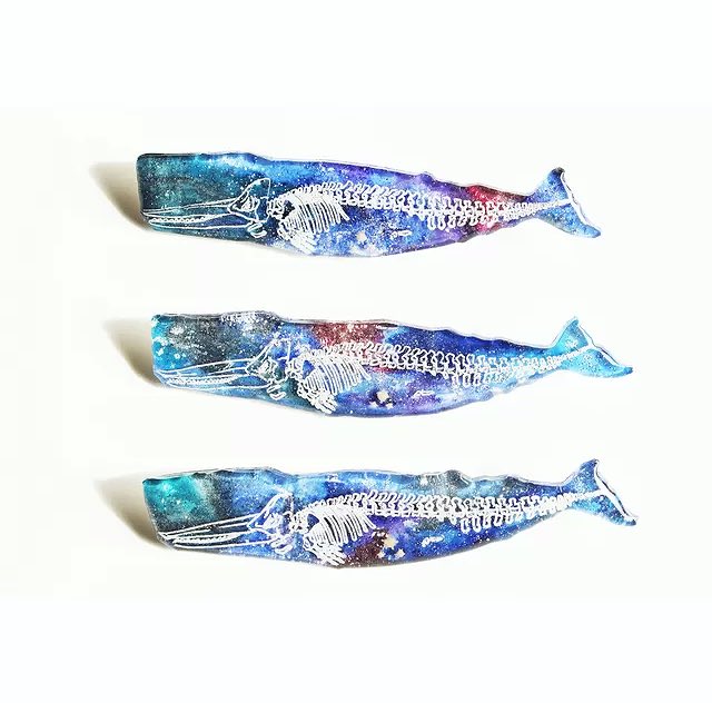 壱ノ瀬 販売するものは マッコウクジラの骨格ブローチ 2 朝焼けマッコウクジラの骨格ブローチ 2 花畑マッコウクジラの 骨格ブローチ 2 森林マッコウクジラの骨格ブローチ 2 内は個数 続
