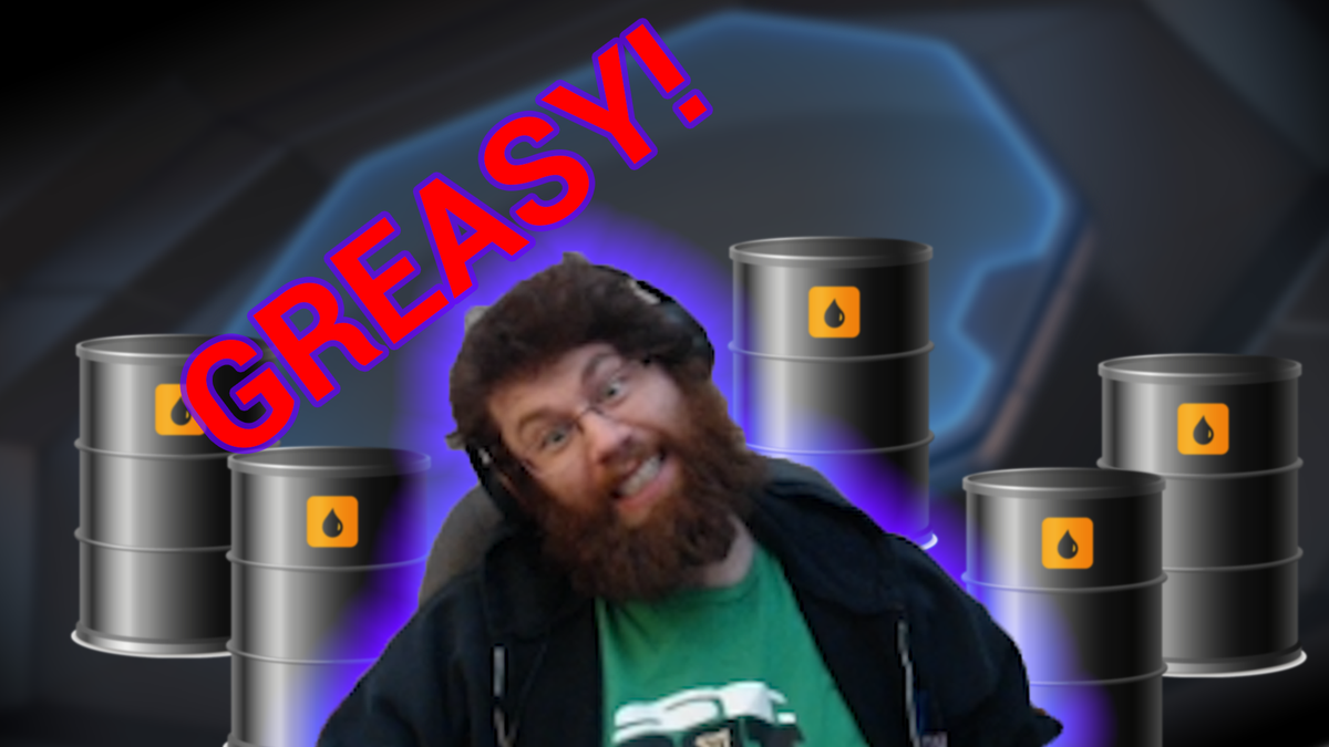 PlayPowerUp's tweet photo. Our own @ArlieShaban gets greasy, and we have the video!  https://t.co/qEYiannbSy #Poker #PowerUp https://t.co/f7N25lxHK2