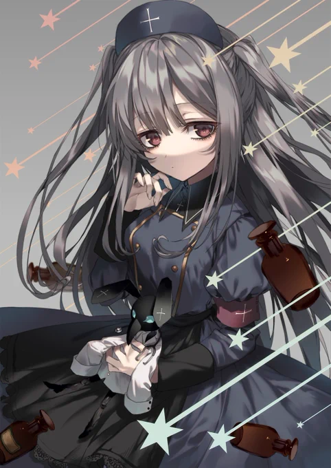 薬袋カルテちゃんちょっとkawaiiが過ぎる #karte_art  #薬袋カルテ 