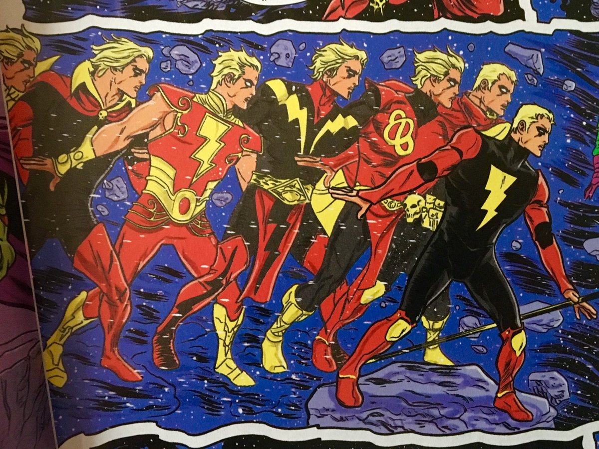 dano_cosmic's tweet photo. Late on this but wow! Amazing work by @GerryDuggan, @AllredMD, #LauraAllred, & team. Fantastic #MarvelCosmic goodness!!! 🤩
#InfinityCountdownAdamWarlock (1, 2018) #AdamWarlock #Kang #Drax #Gamora #Thanos #HighEvolutionary #InfinityGauntlet #PipTheTroll https://t.co/SUBnvQfz7G