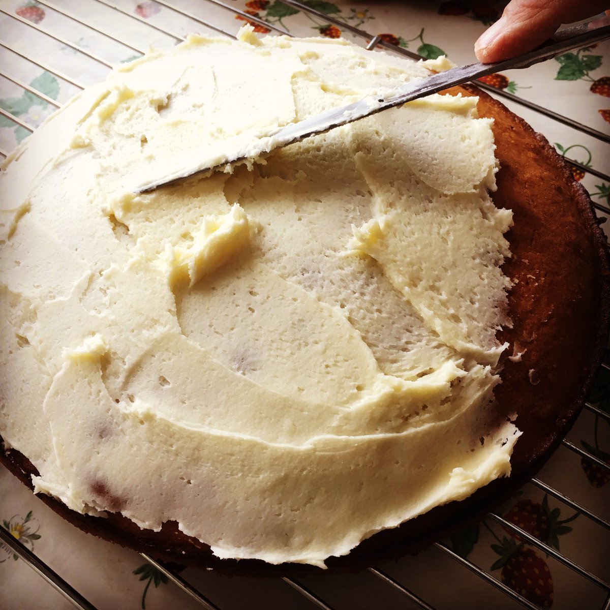 Speltcake made using our whitescone mix #baking #cake #mother’s day #speltflour