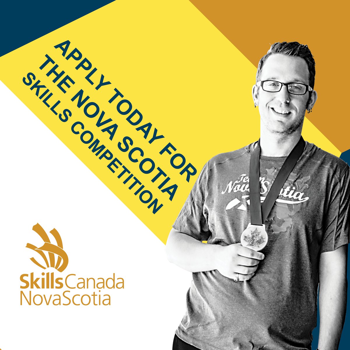 Skills_NS's tweet photo. Did you know today is the LAST DAY registration is open for the Nova Scotia Skills Competition!? Apply today at https://t.co/KZjFr7oWeM #striveforexcellence #SkillsComp2018 #trades #technology #employability https://t.co/rEkKCsb1hu