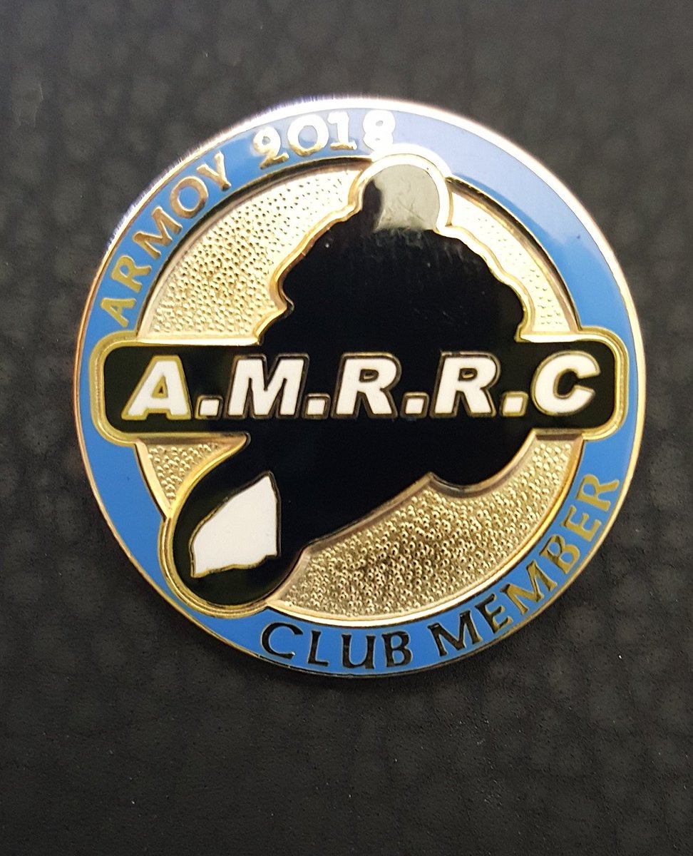 Delighted to have my membership renewed for @ArmoyRoadRaces club
