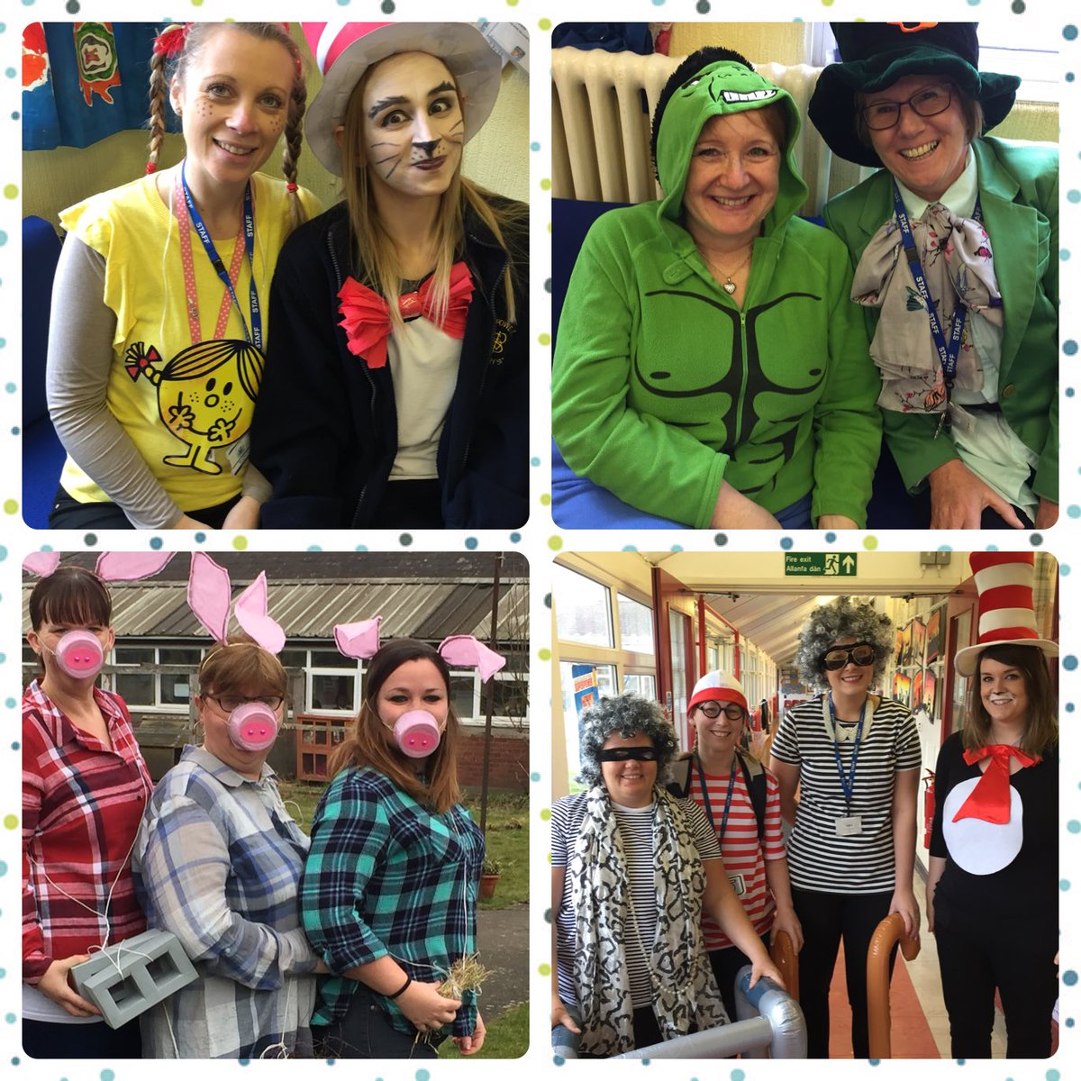 BadenPowellPS's tweet photo. #WorldBookDay2018 staff at Baden Powell https://t.co/lkOUzIE91r