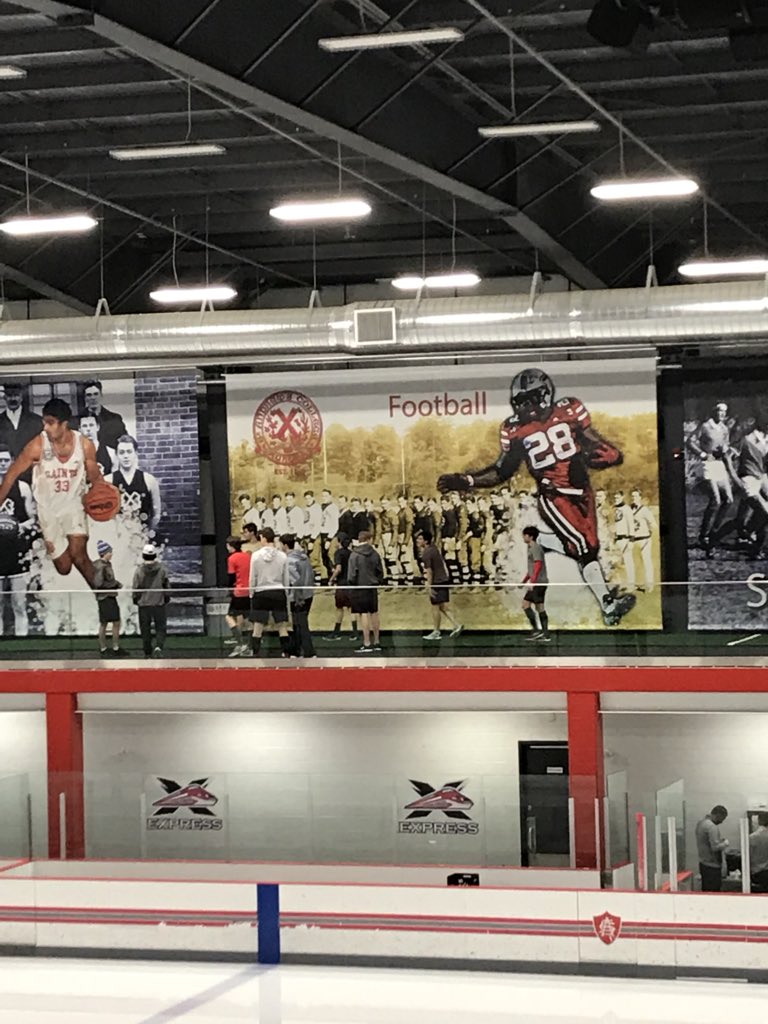 NewbridgeSchool's tweet photo. Newbridge Academy Boys are ready for their first playoff game at @nisichockey championships taking on Bishop’s College School at 10:00am ET Go Newbridge Go!!! #NewbridgePride #NISIC https://t.co/tIDUf6emrZ