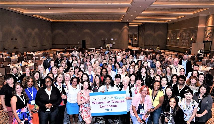 Nice shout out for K-Flash - the woman who brings us all together The Woman Inside InterDrone - Women And Drones bit.ly/2DdHPhN